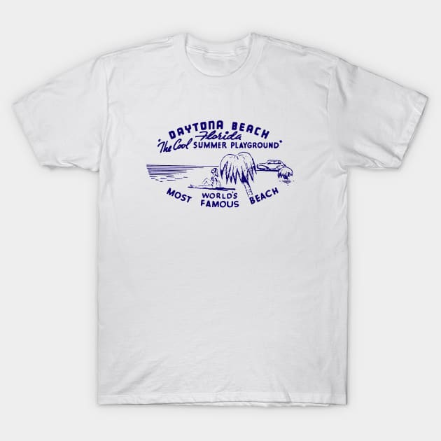 1940s Daytona Beach Florida T-Shirt by historicimage